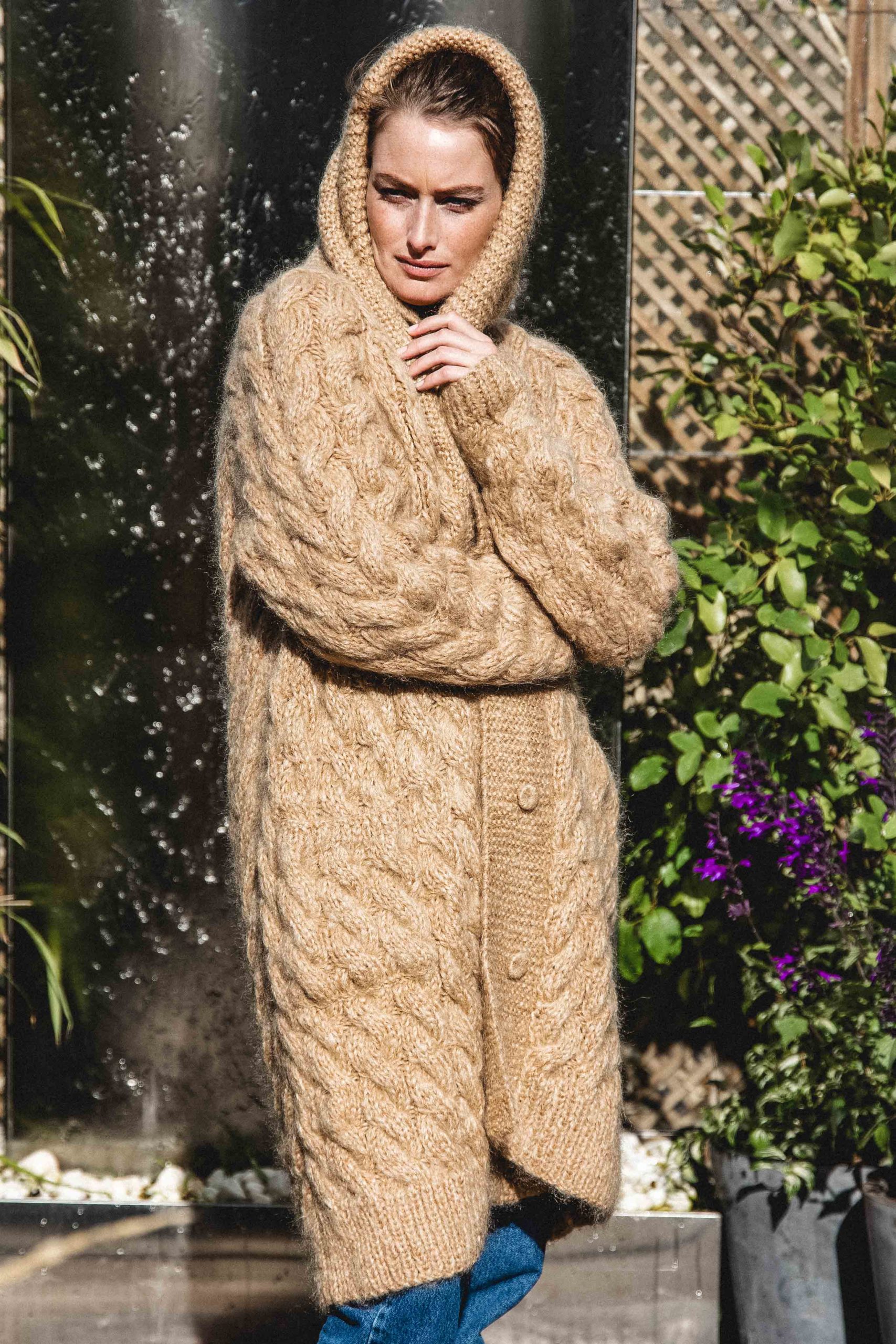 Manteau Lola marron clair