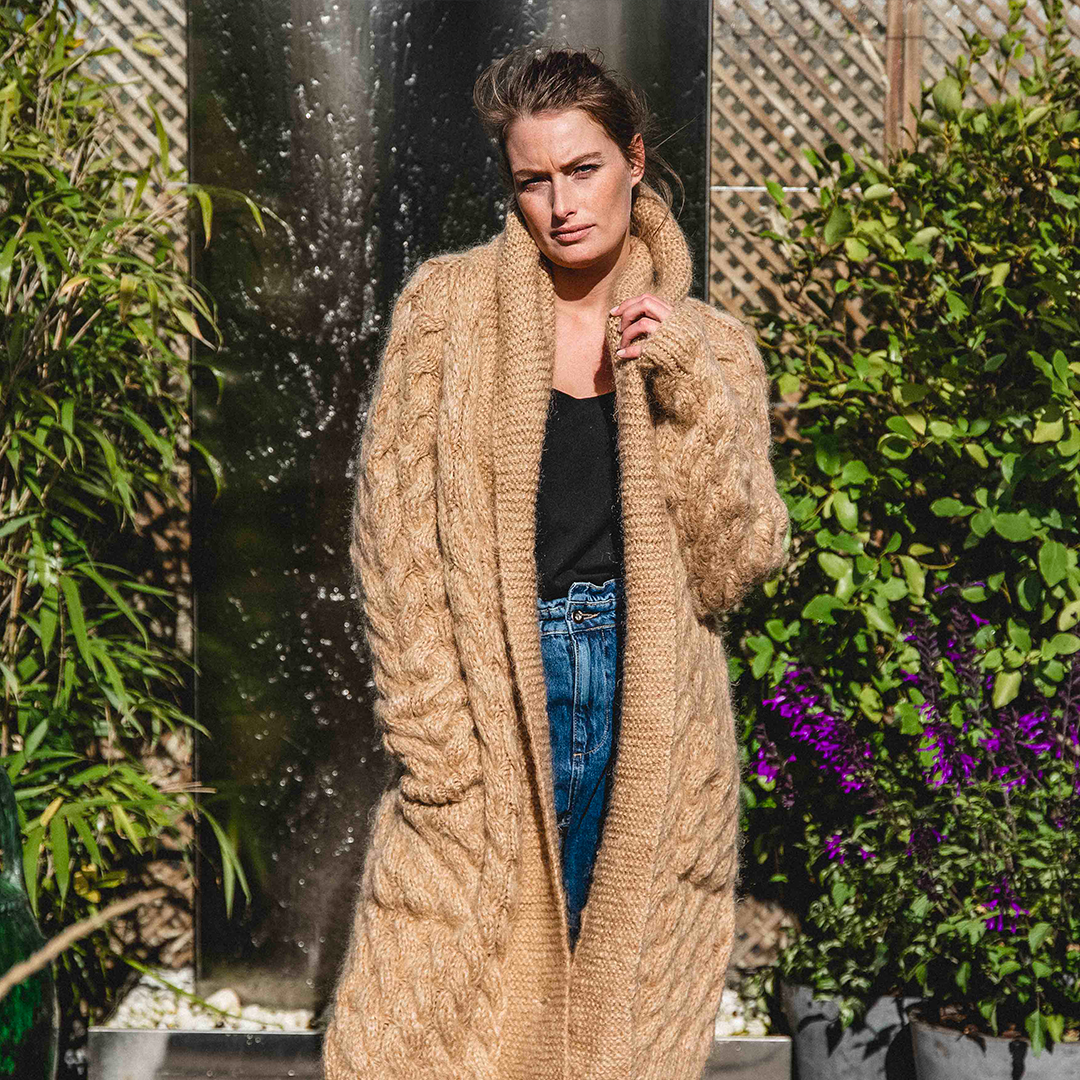 Charlotte Mullor Manteau Lola beige