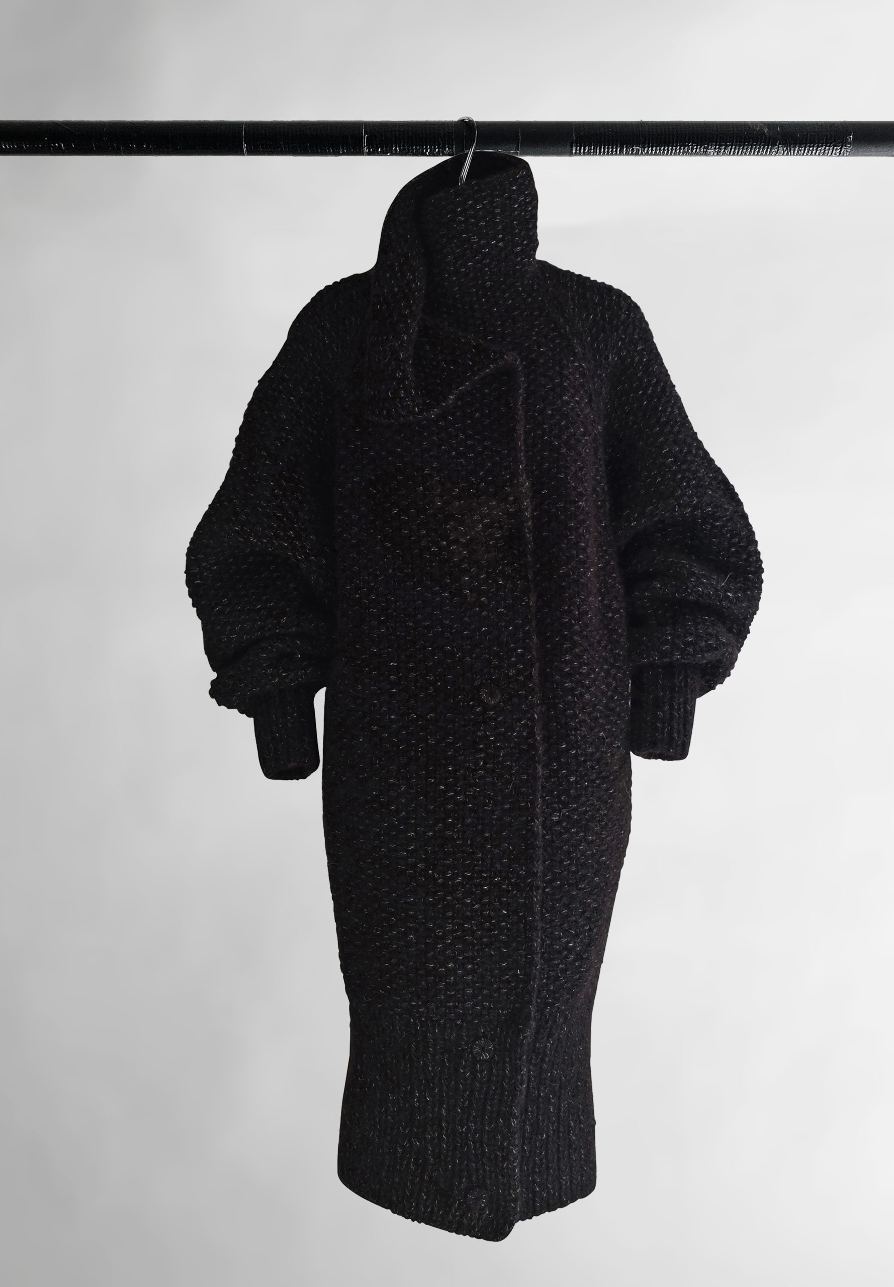 Charlotte Mullor Manteau Mia noir