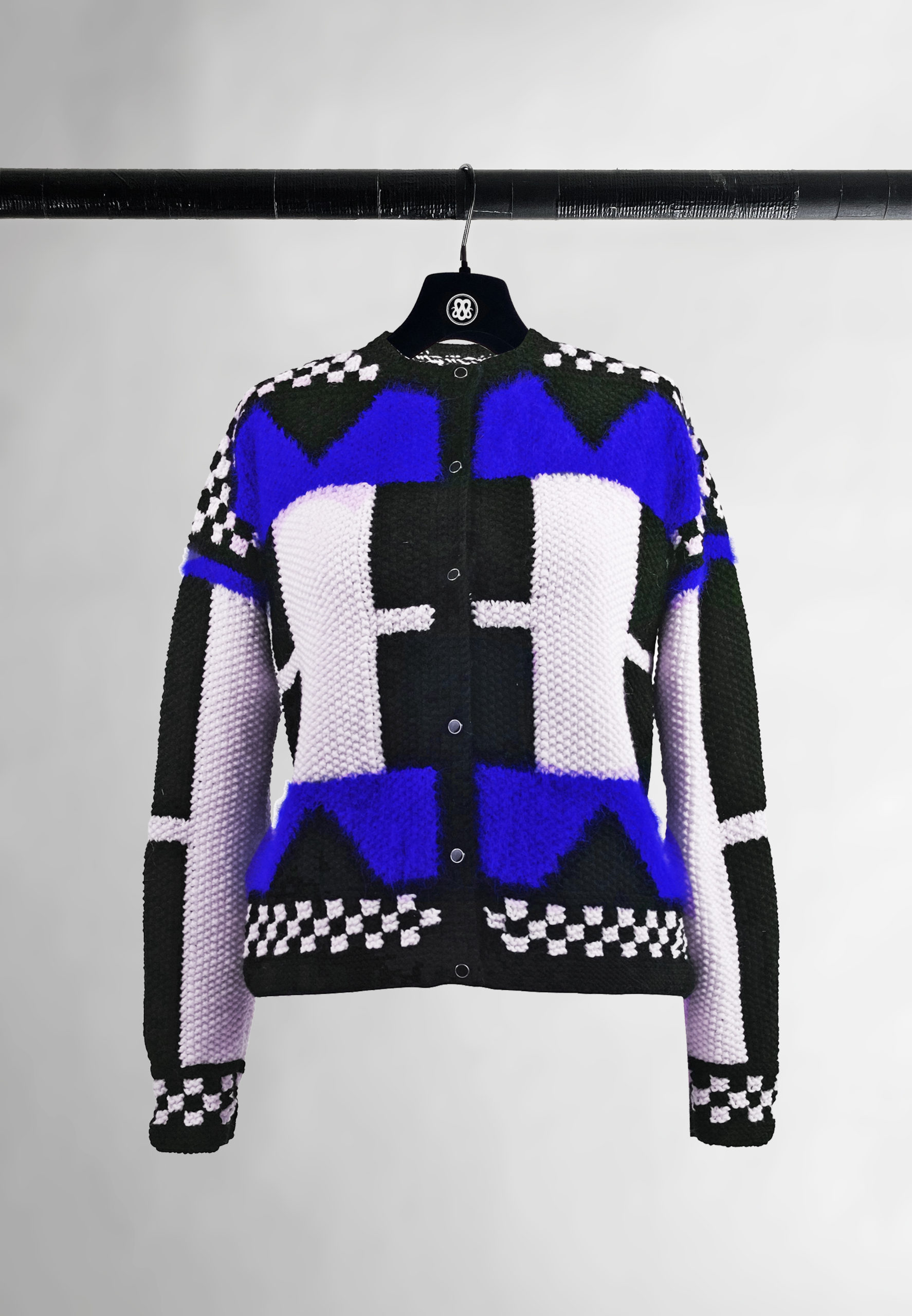 Charlotte Mullor Cardigan Louise bleu