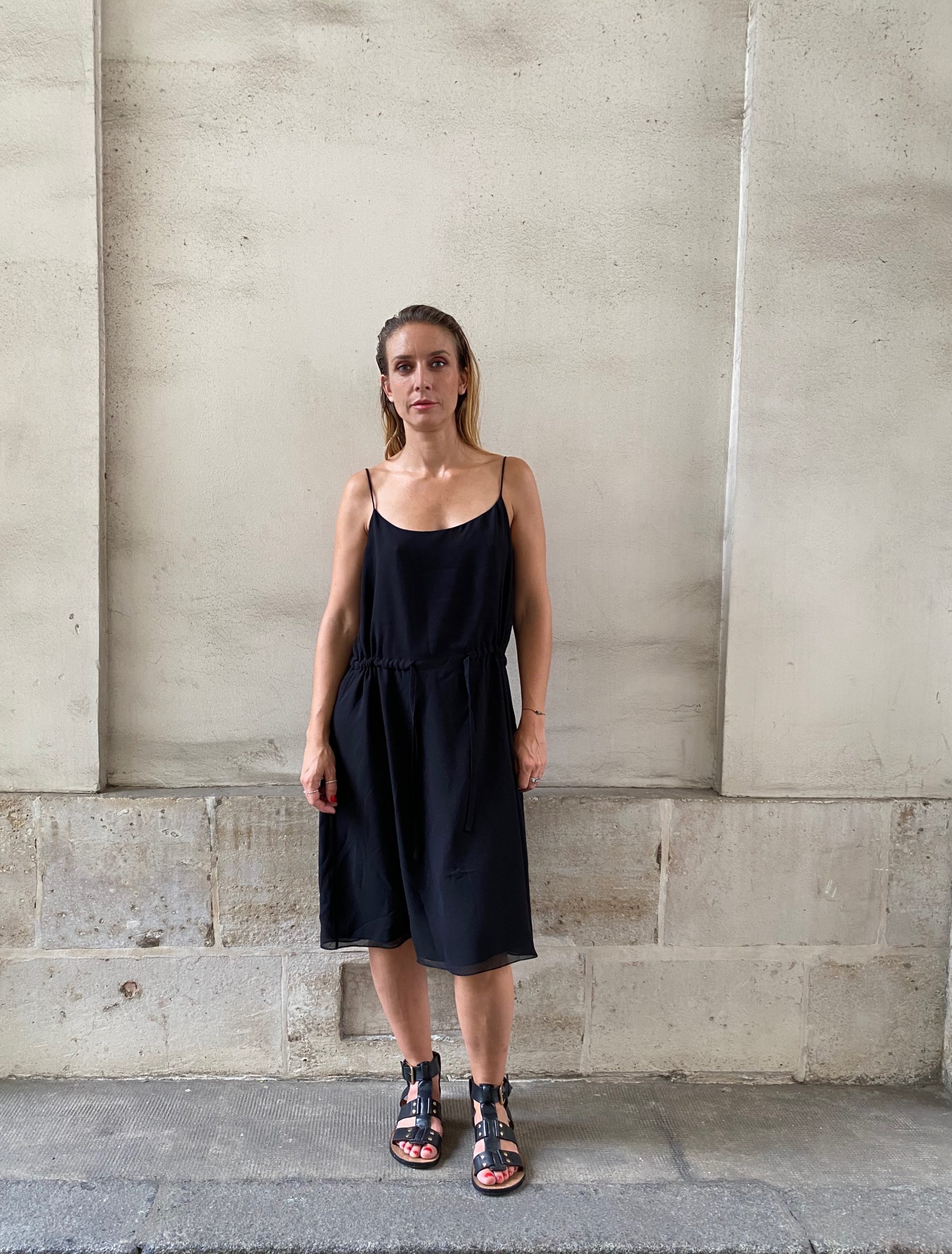 CHARLOTTE MULLOR ROBE VERONICA NOIR