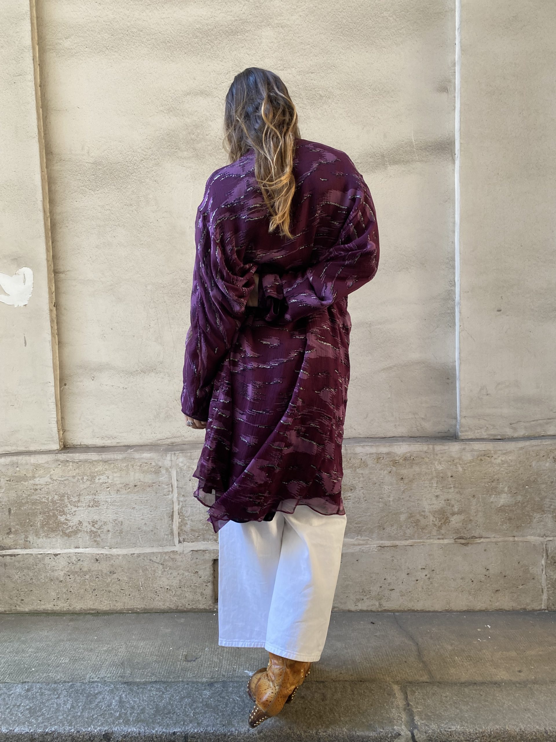 ROBE CHEMISE OVERSIZE ICHIKA CAMOUFLAGE CHARLOTTE MULLOR MADE IN FRANCE