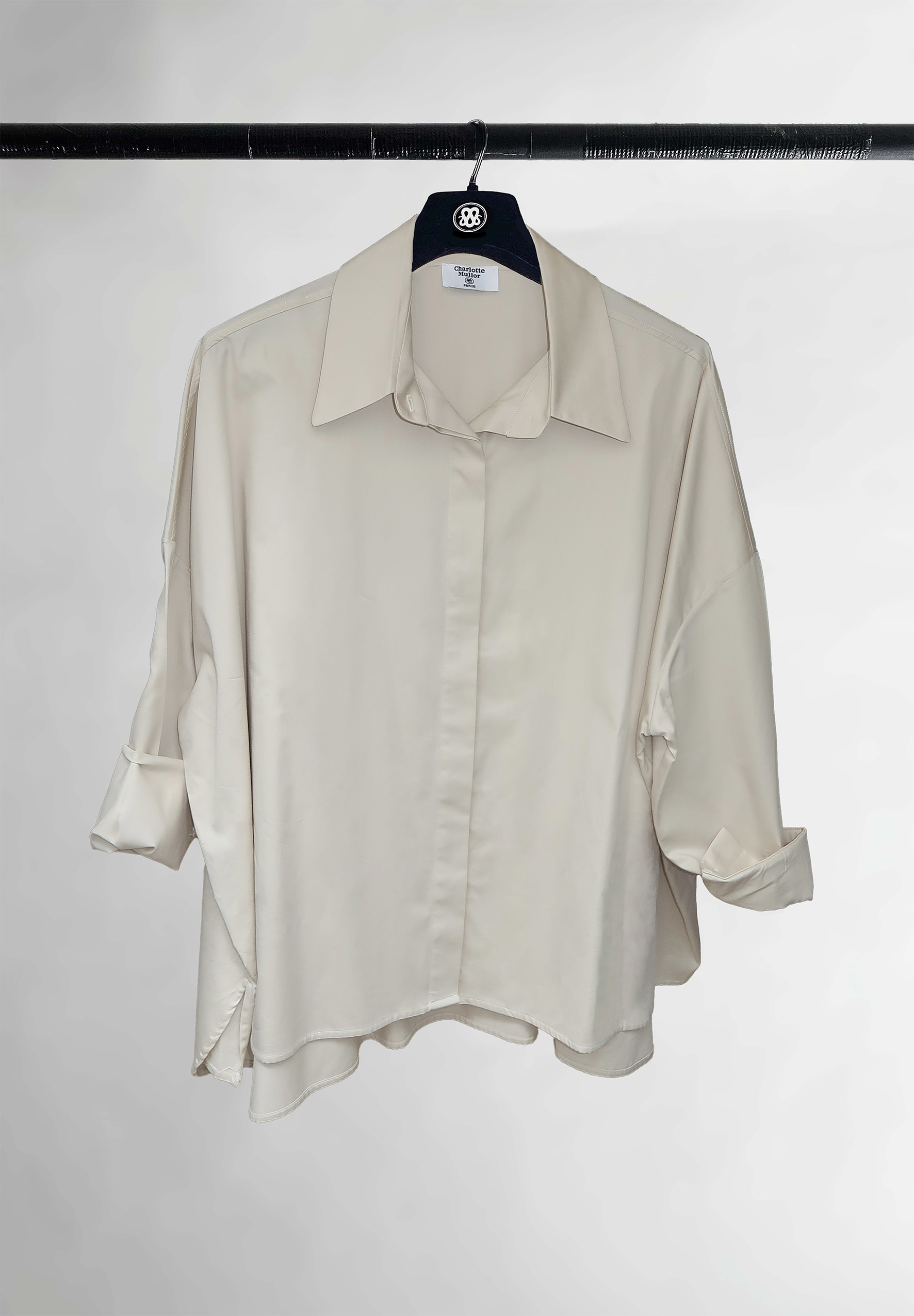 Chemise beige